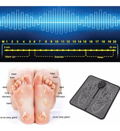 Tapete Masajeador Electroestimulador